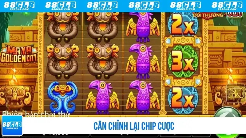 Cân chỉnh lại chip cược