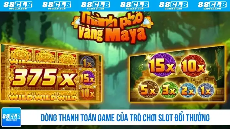 Dòng thanh toán game của trò chơi slot đổi thưởng