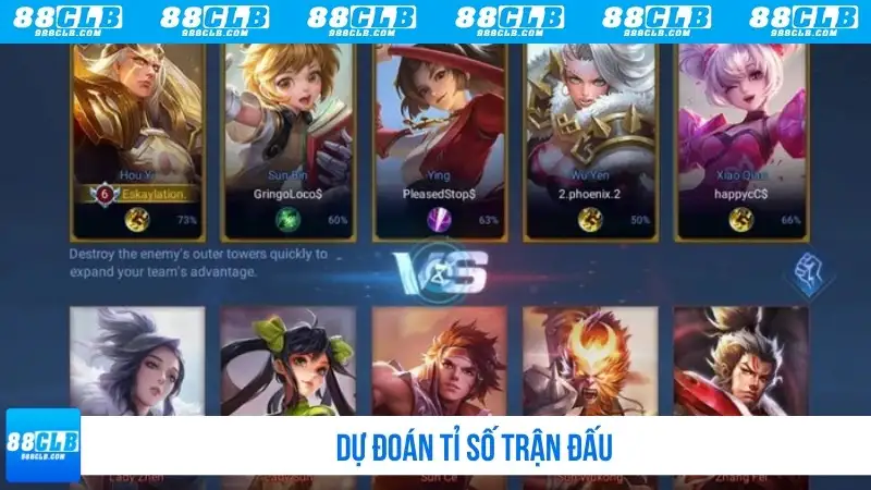 Dự đoán tỉ số trận đấu