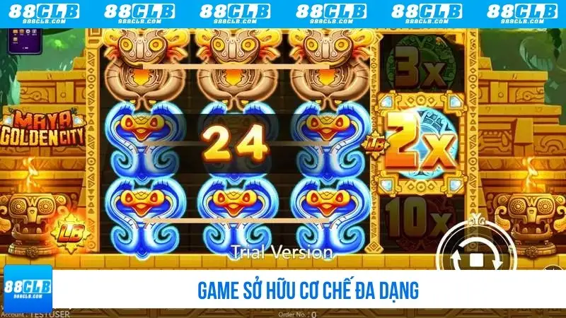 Game sở hữu cơ chế đa dạng