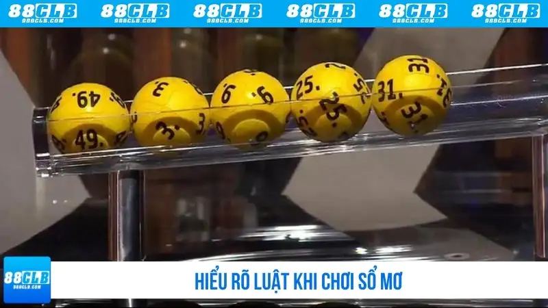 Hiểu rõ luật khi chơi sổ mơ
