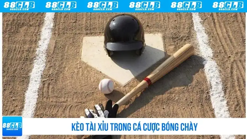 Kèo tài xỉu trong đặt cược bóng chày