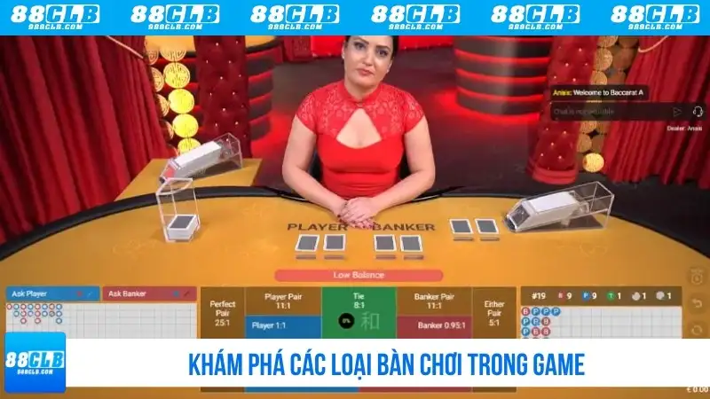 Khám phá các loại bàn chơi trong game