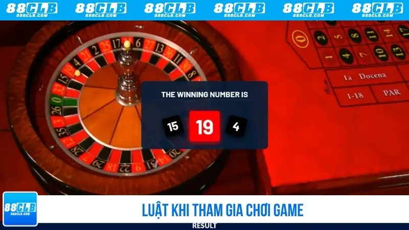 Luật khi tham gia chơi game
