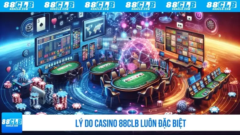 Lý do Casino 88CLB luôn đặc biệt