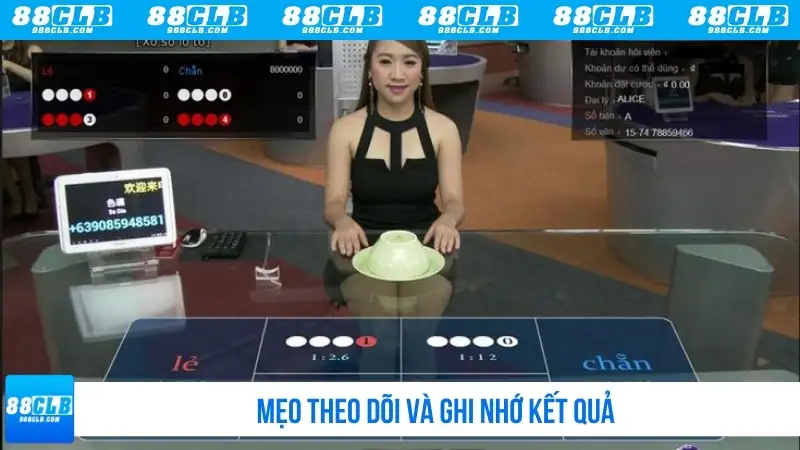 Mẹo theo dõi và ghi nhớ kết quả