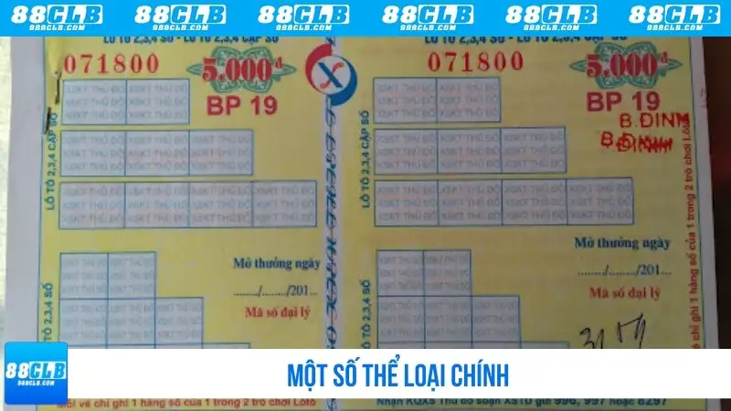 Một số thể loại chính