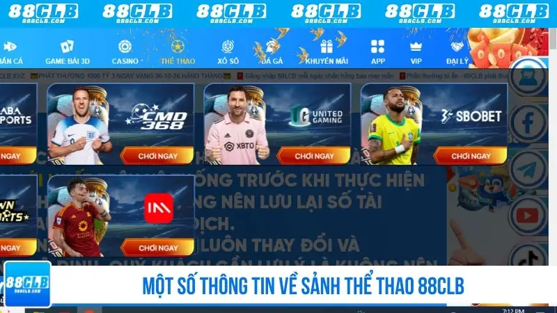 Một số thông tin về sảnh