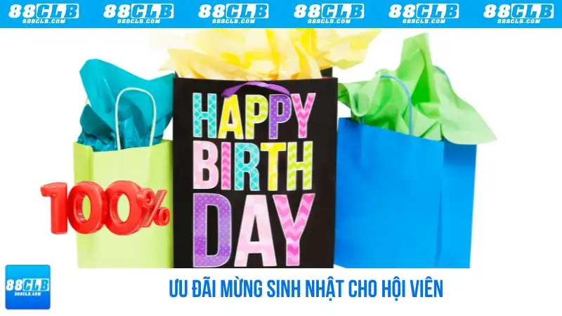 Ưu đãi mừng sinh nhật cho hội viên