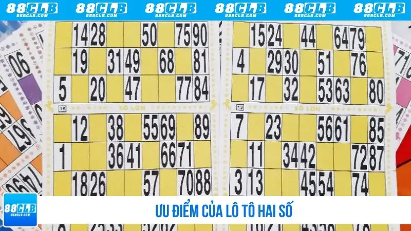 Ưu điểm của lô tô 2 số